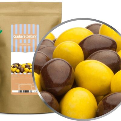 Yellow & Brown Peanuts. PU with 8 pieces and 750g content per piece