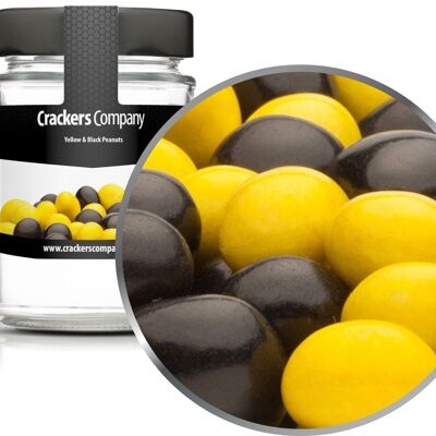 Yellow & Black Peanuts. PU with 45 pieces and 110g content per piece