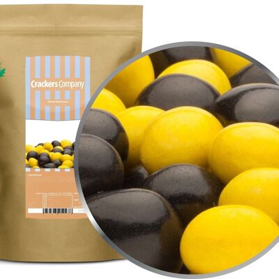 Yellow & Black Peanuts. PU with 8 pieces and 750g content per piece