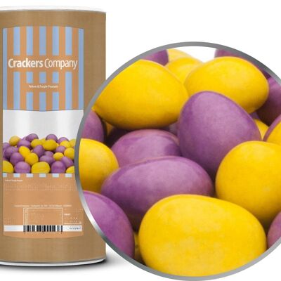 Yellow & Purple Peanuts. VPE mit 9 Stk. u. 950g Inhalt je St