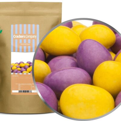Yellow & Purple Peanuts. PU with 8 pieces and 750g content per piece
