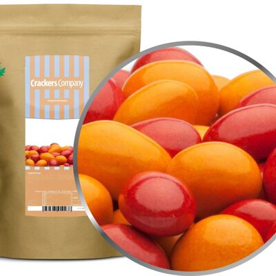 Orange & Red Peanuts. PU with 8 pieces and 750g content per piece