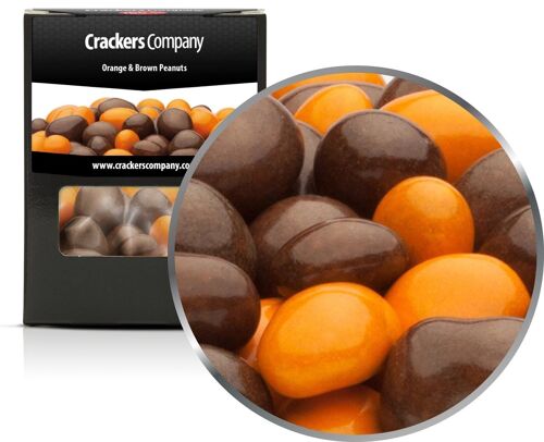 Orange & Brown Peanuts. VPE mit 32 Stk. u. 110g Inhalt je St