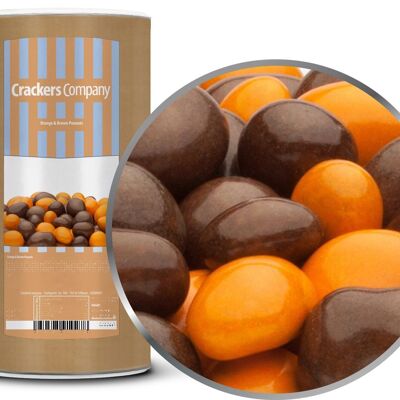 Orange & Brown Peanuts. PU with 9 pieces and 950g content per piece