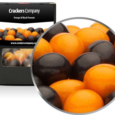 Orange & Black Peanuts. PU with 32 pieces and 110g content per piece