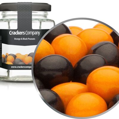 Orange & Black Peanuts. VPE mit 25 Stk. u. 110g Inhalt je St