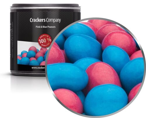 Pink & Blue Peanuts. VPE mit 36 Stk. u. 110g Inhalt je Stk.