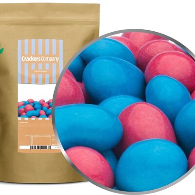 Pink & Blue Peanuts. PU with 8 pieces and 750g content per piece