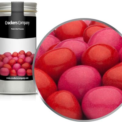 Pink & Red Peanuts. VPE mit 40 Stk. u. 110g Inhalt je Stk.