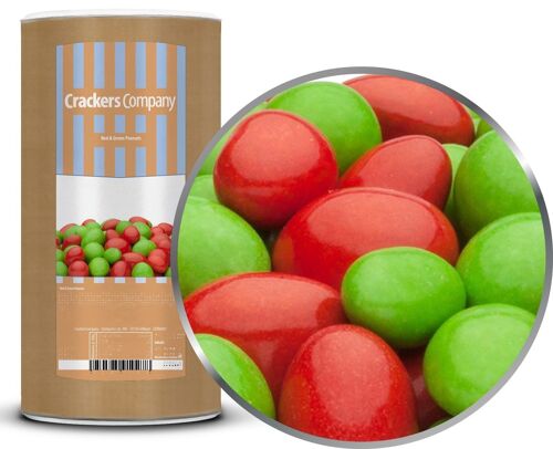 Red & Green Peanuts. VPE mit 9 Stk. u. 950g Inhalt je Stk.