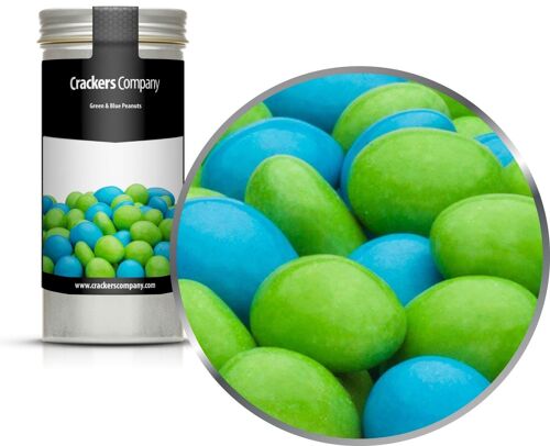 Green & Blue Peanuts. VPE mit 40 Stk. u. 110g Inhalt je Stk.