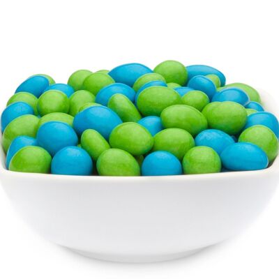 Cacahuetes verdes y azules. PU con 1 pieza y contenido de 5000 g por pieza