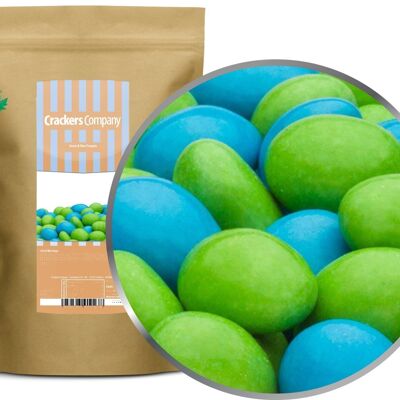 Green & Blue Peanuts. PU with 8 pieces and 750g content per piece