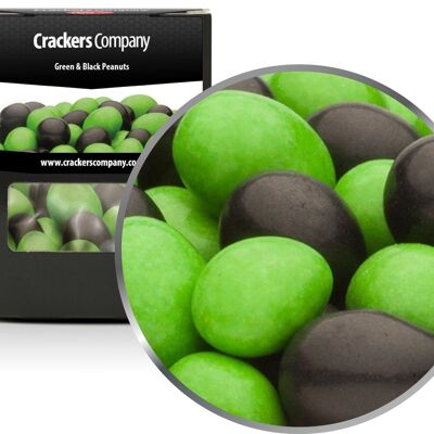Arachidi verdi e nere. PU con 32 pezzi e contenuto di 110 g per pezzo