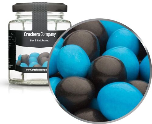 Blue & Black Peanuts. VPE mit 25 Stk. u. 110g Inhalt je Stk.