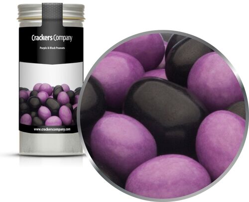 Purple & Black Peanuts. VPE mit 40 Stk. u. 110g Inhalt je St