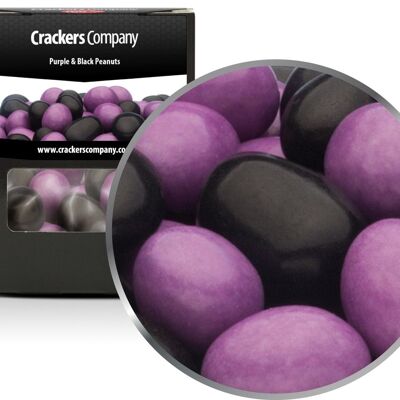 Purple & Black Peanuts. PU with 32 pieces and 110g content per piece