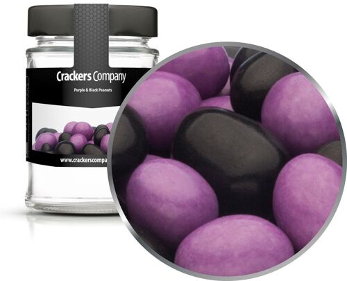 Purple & Black Peanuts. VPE mit 45 Stk. u. 110g Inhalt je St