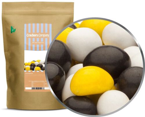 White, Yellow & Black Peanuts. VPE mit 8 Stk. u. 750g Inhalt