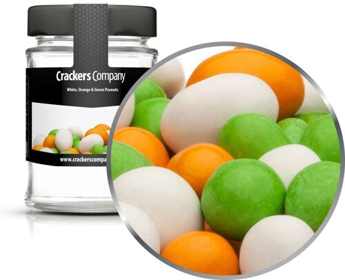 White, Orange & Green Peanuts. VPE mit 45 Stk. u. 110g Inhal