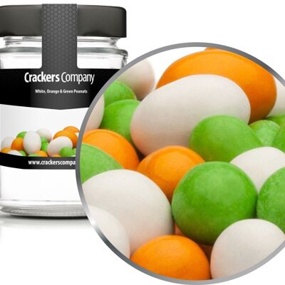 Arachidi bianche, arancioni e verdi. PU con 45 pezzi e contenuto di 110 g