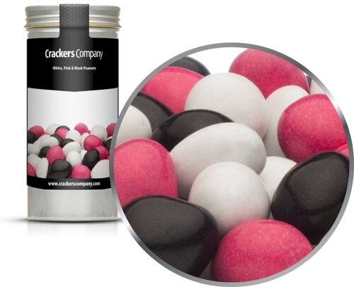 White, Pink & Black Peanuts. VPE mit 40 Stk. u. 110g Inhalt