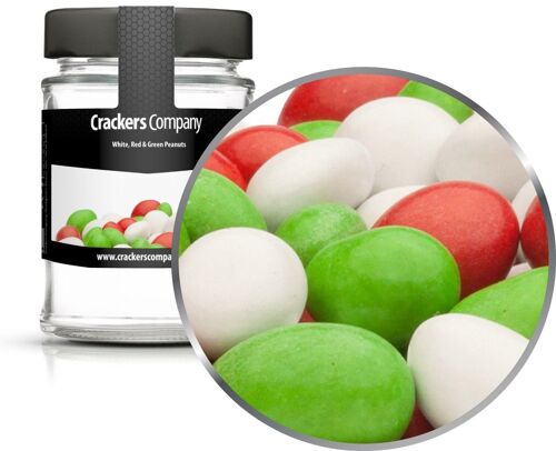 White, Red & Green Peanuts. VPE mit 45 Stk. u. 110g Inhalt j