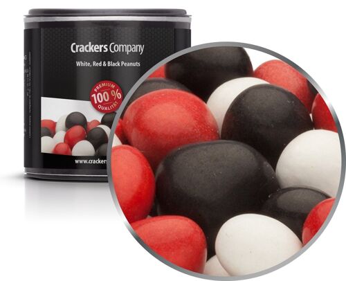 White, Red & Black Peanuts. VPE mit 36 Stk. u. 110g Inhalt j