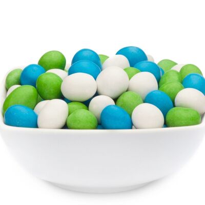 White, Green & Blue Peanuts. PU with 1 piece and 5000g content