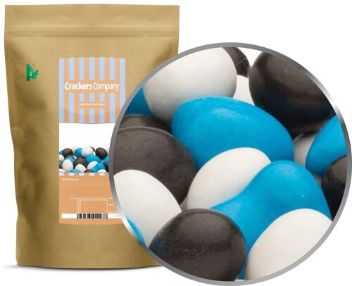 White, Blue & Black Peanuts. VPE mit 8 Stk. u. 750g Inhalt j