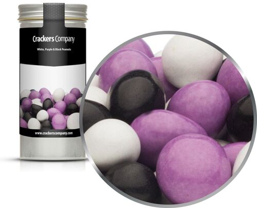 White, Purple & Black Peanuts. VPE mit 40 Stk. u. 110g Inhal