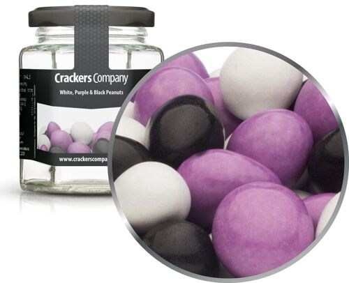 White, Purple & Black Peanuts. VPE mit 25 Stk. u. 110g Inhal