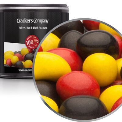 Yellow, Red & Black Peanuts. VPE mit 36 Stk. u. 110g Inhalt