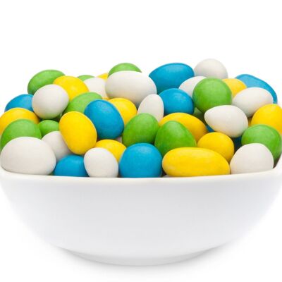 White, Yellow, Green & Blue Peanuts. PU with 1 piece and 5000g