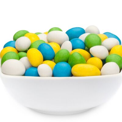 White, Yellow, Green & Blue Peanuts. PU with 1 piece and 5000g