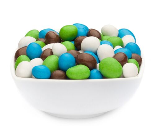 White, Green, Blue & Brown Peanuts. VPE mit 1 Stk. u. 5000g
