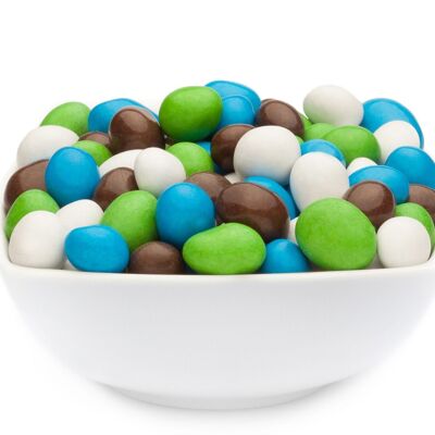 Cacahuetes blancos, verdes, azules y marrones. PU con 1 pieza y 5000g