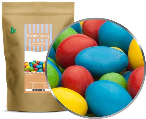 Yellow, Red, Green & Blue Peanuts. VPE mit 8 Stk. u. 750g In