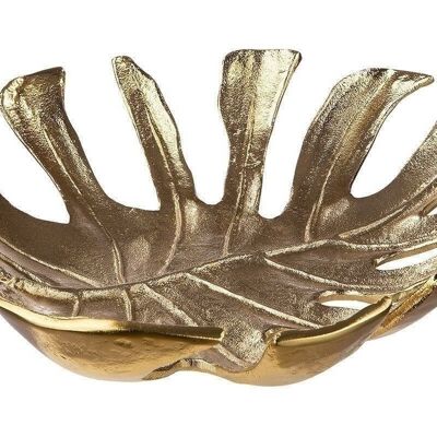 Aluminum bowl "Big Leaf" 9