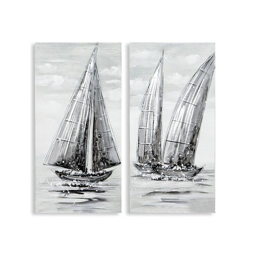 Bild"Regatta"weiss/grau/silber VE 2 so20