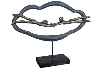 Sculpture"L'amour est dans l'air"Poly 53 3