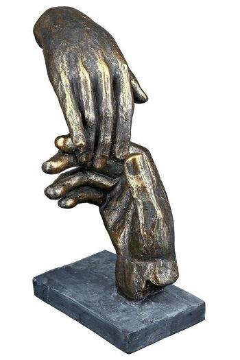 Sculpture "Deux mains" Poly 54 3