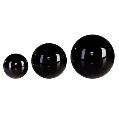 Sfera decorativa "Blackball", nera PU 4 63
