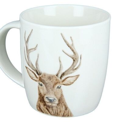 Porcelain cup with deer head VE 6101