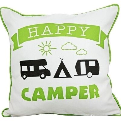 Stoff Kissen "Happy Camper" VE 3164
