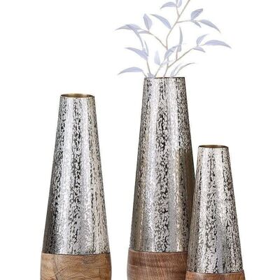 Metal decorative vase "Galana"190