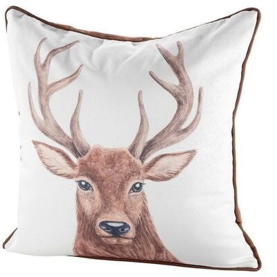 Fabric cushion deer head VE 3205