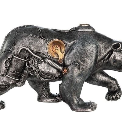 Poly Skulptur"Steampunk Bear" VE 2268