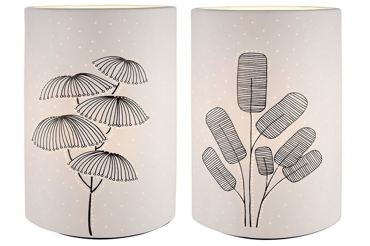 Lampada in porcellana Ellipse "Dagoba" VE 2 so280