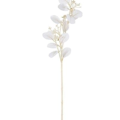 Rama de eucalipto decorativa blanca VE 12306